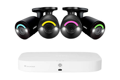 Lorex 4K 4/6/8 Camera Fusion NVR System with Professional Installation