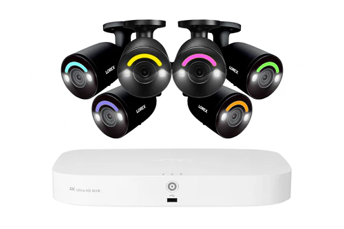 Lorex 4K 4/6/8 Camera Fusion NVR System with Professional Installation