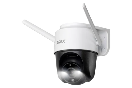 2K Pan-Tilt Outdoor Wi-Fi Security Camera with Professional Installation