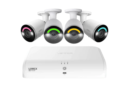 Lorex 4K 4/6/8 Camera Fusion NVR System with Professional Installation
