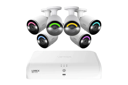 Lorex 4K 4/6/8 Camera Fusion NVR System with Professional Installation