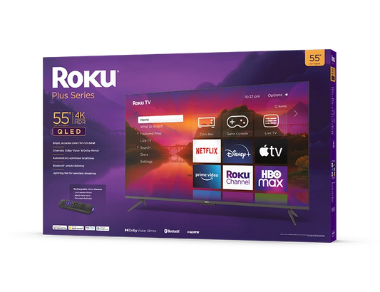 Roku (QLED) TV with Delivery, Wall Mount & Installation