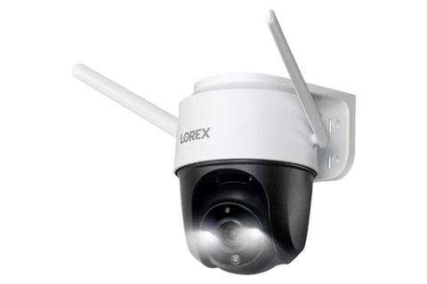 2K Pan-Tilt Outdoor Wi-Fi Security Camera with Professional Installation