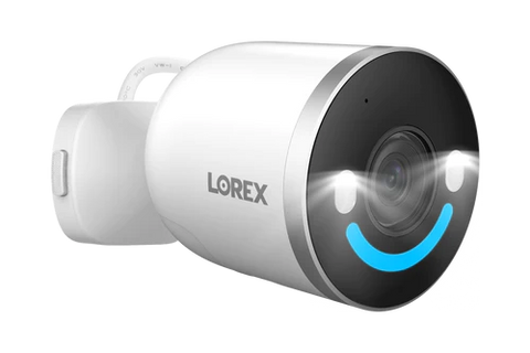 Lorex 2K or 4K Wireless Security Camera Outdoor Indoor WiFi with Spotlight and Installation