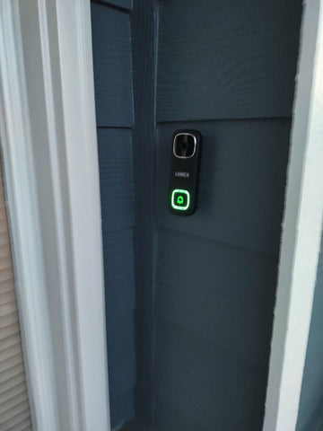 Lorex 2K Video Doorbell installation